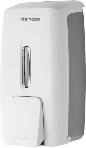 Vista 11 de Dispensador de jabón de pared de 28 onzas, dispensador de jabón de manos comercial para baño, gel líquido, dispensador de desinfectante de manos