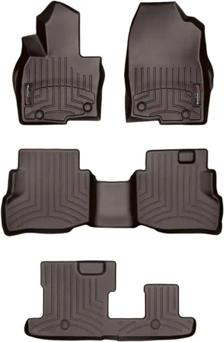 Vista 11 de WeatherTech Revestimiento de suelo personalizado para Mazda CX-9, juego completo (44972-1-2-3), negro