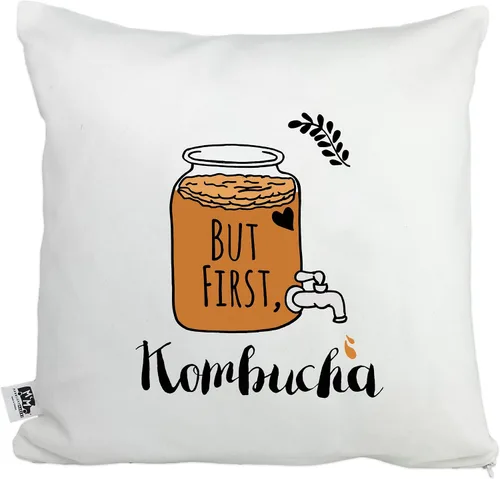 Vista 7 de Moonlight Makers, Always Look On The Bright Cider Life, Decorative Pillow Case, 100% Cotton Canvas Pillowcase, Farmhouse Decor, Gift for Home, Funny