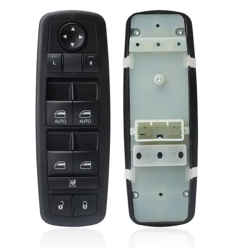 Vista 9 de Interruptor de control de ventana eléctrica Lado del conductor delantero 11 pines Compatible con Dodge Durango 2011-2013, Jeep Grand Cherokee