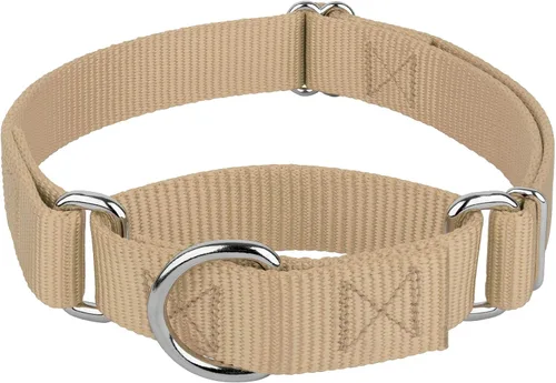 Vista 11 de Country Brook Petz - Collar de perro martingala, collar de entrenamiento resistente sin hebilla, collar de perro de servicio para todos los Marrón