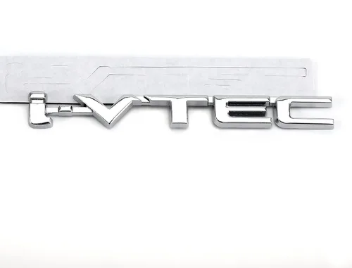Vista 7 de MAD HORNETS Pegatinas de metal 3D i-VTEC para maletero trasero Turbo Fender Emblema Calcomanías de plata
