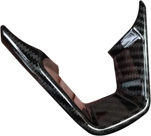 Vista 6 de 3 piezas de cubierta de volante de fibra de carbono para Ford Fusion Mondeo Edge