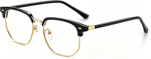 Vista 22 de Gafas de bloqueo de luz azul para hombres, antifatiga, monitor de computadora, gafas de juegos para prevenir dolores de cabeza