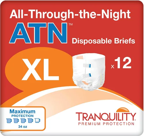 Vista 8 de Tranquility ATN Calzoncillos desechables para adultos para toda la noche, ALT CSPK-2183, 1