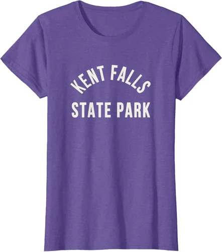 Vista 22 de Kent Falls State Park Connecticut Arch CT Camiseta, Azul
