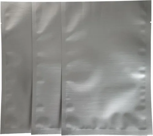 Vista 4 de Bolsas de Mylar de 7.5 mil (por lado) – Varios tamaños de aluminio genuino forrado bolsa para alimentos a largo plazo, granos, arroz, hornear
