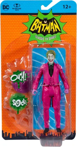 Vista 8 de McFarlane Toys TM15032 DC Retro 6 pulgadas WV1-Batman 66-El Joker, multicolor