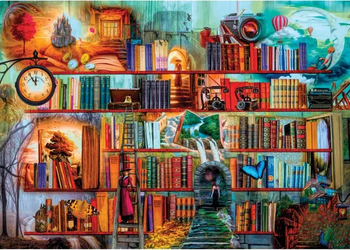 Vista 5 de Anatolian Puzzle - Ciudad de los Arcoiris, Rompecabezas de 3000 piezas, #4912