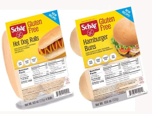 Vista 5 de Schar Combo de panecillos calientes y hamburguesas sin gluten 8 bollos totales