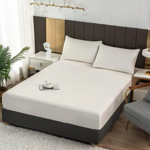 Vista 58 de Crown Collection Premium Quality 600-Thread-Count 100% Egyptian Cotton 8 Piece Fitted Sheets 12" Deep Pocket with 16 Pcs Pillowshams (20"X30"), Twin