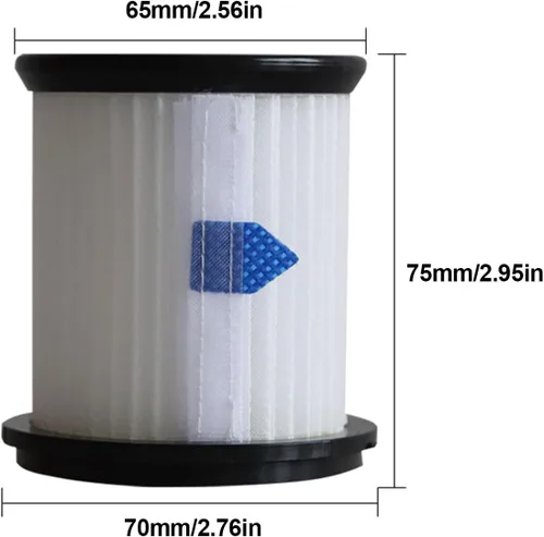 Vista 2 de HIFROM Filtros de repuesto para aspiradora compatibles con INSE S6T S6P Pro N5S Robot Aspirador, 4 paquetes de piezas de aspirador robot