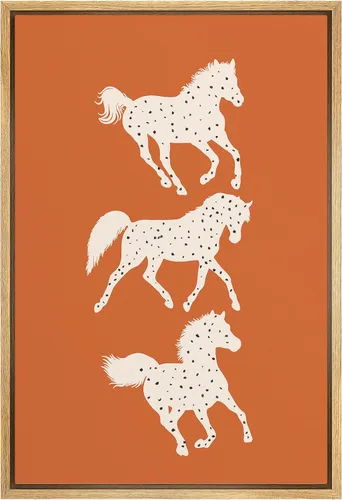 Vista 35 de SIGNWIN Lienzo enmarcado para pared, decoración de habitación preparada, guepardo africano, gato, caricatura, dibujos de naturaleza, animales