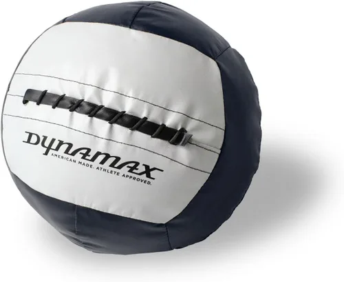 Vista 11 de Dynamax Mini Medicine Ball, 2–12 lb Soft Shell Wall Ball, 10-Inch Weighted Exercise Ball for Strength Training, Core Workouts, Conditioning &
