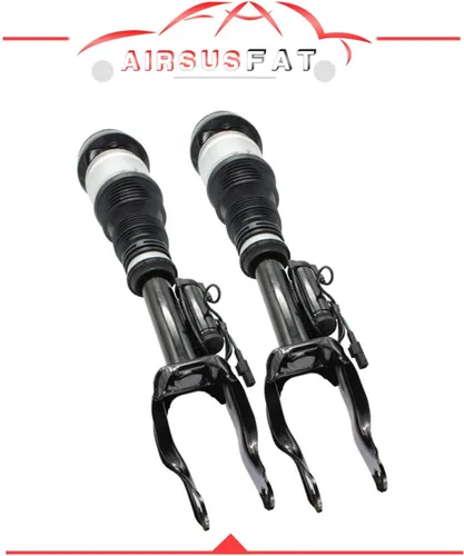 Vista 3 de 2 unids/par para Mercedes W166 X166 ML GL clase delantera suspensión aire amortiguador puntal con ADS 1663206713 1663201313 1663206913