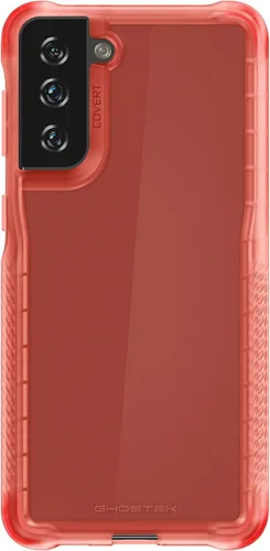 Vista 53 de Ghostek COVERT - Funda rosa para Galaxy Z Flip 4 para mujeres y niñas, protección completa de bisagra y parte trasera transparente, duradera