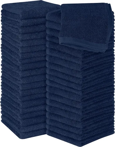 Vista 25 de Utopia Towels Juego de 12 paños de algodón – 100% algodón hilado en anillo, paños de franela de alta calidad, altamente absorbentes y suaves al