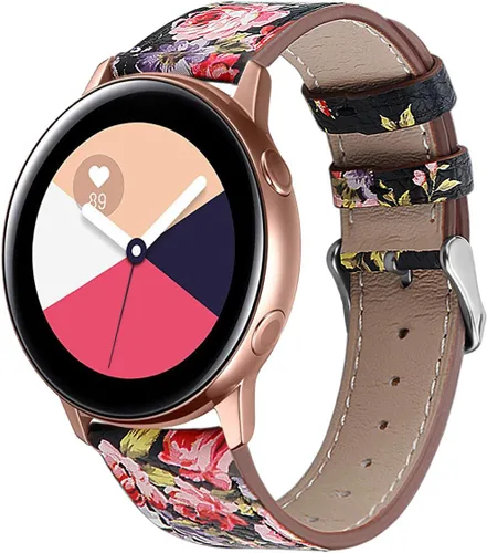 Vista 16 de Correa compatible con Galaxy Watch 4/4 Classic / 5/5 Pro / 6/6 classic / 3 1.614 in / Galaxy Watch 1.654 in / Active 2, correa de repuesto de malla