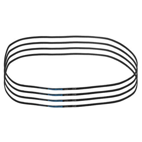 Vista 118 de uxcell 4 piezas HTD-3M Correa de Distribución de Goma 48 Dientes, Longitud de Paso 144mm x Ancho 6mm x Altura 2.4mm, Correa de Polea de Distribución