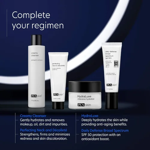 Vista 5 de PCA SKIN Crema reafirmante perfeccionadora para el cuello y el pecho – Hidratante de retinol antienvejecimiento para reducir la decoloración