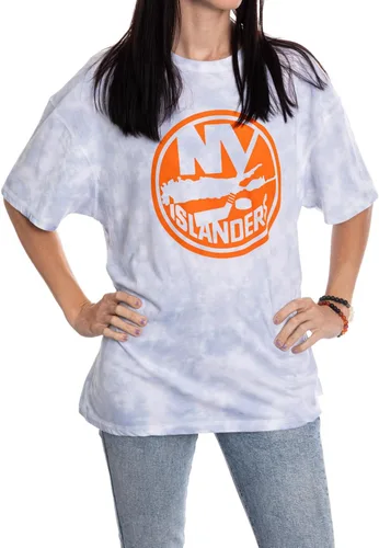 Vista 10 de Calhoun NHL - Camiseta de manga corta con hombros caídos y cuello redondo para mujer