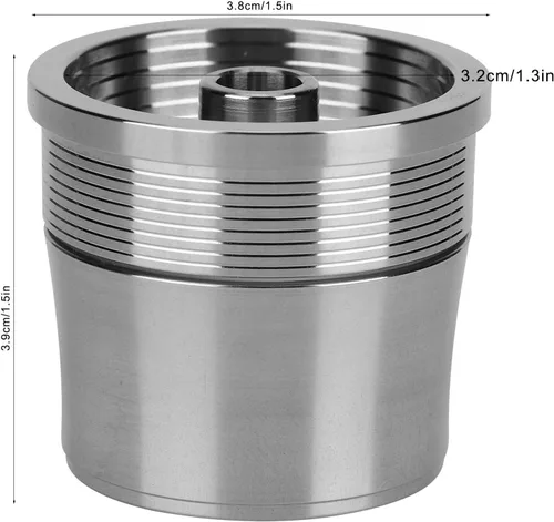 Vista 7 de Juego de cápsulas, piezas para cafetera, filtro de café reutilizable de acero inoxidable, filtros de cápsulas de café, accesorios para cafetera illy