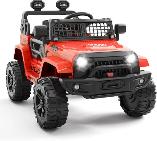 Vista 9 de Hetoy Juguetes para niños, vehículos eléctricos para niños, automóvil eléctrico para niños, automóvil eléctrico para niños, automóvil de 12 V