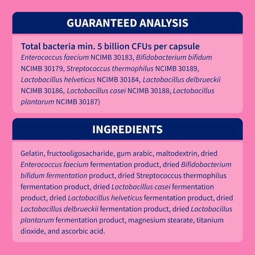 Vista 7 de Nutramax Proviable Probióticos para Perros y Gatos, Suplemento Diario para la Salud Digestiva con Múltiples Cepas de Bacterias, Probióticos