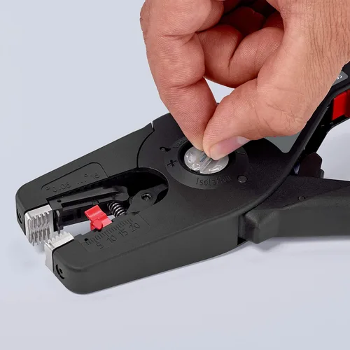 Vista 7 de Knipex PreciStrip16 Pelacables de aislamiento automático 7.677 in 12 52 195