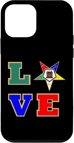 Vista 16 de OES Love Sister Order of the Eastern Star Parents' Christmas Case for iPhone 16