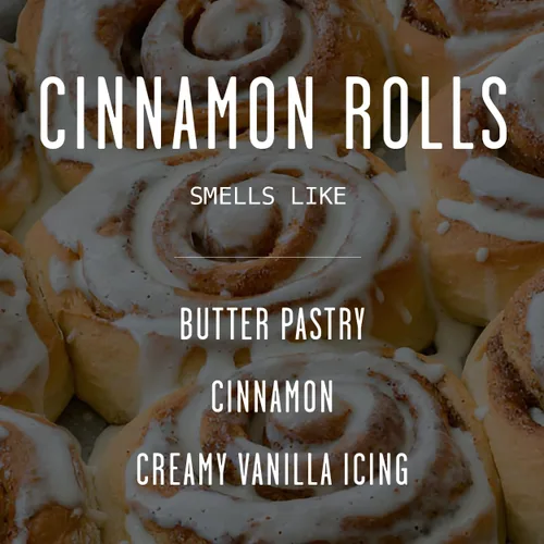 Vista 3 de Vela de canela, velas de otoño, velas de Navidad, vela de soja perfumada de otoño 'Cinnamon Rolls' para el hogar, tarro reutilizable de 9 onzas, 50