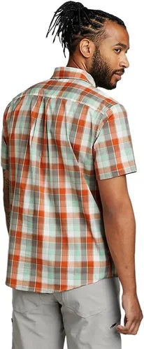 Vista 2 de Eddie Bauer Camisa Voyager Flex de manga corta para hombre