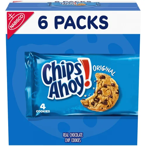 Vista 48 de CHIPS AHOY! Chewy Minis - Galletas con chispas de chocolate, paquetes de 12-3 onzas