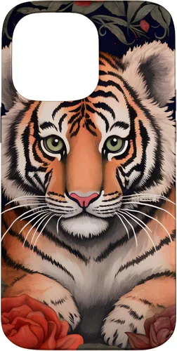 Vista 21 de Red Roses Tiger Cub Case for iPhone 17