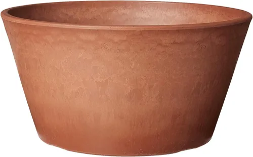 Vista 11 de Arcadia Garden Products PSW Pot Collection TD25C - Maceta compuesta de plástico/piedra/madera de bulbo poco profundo