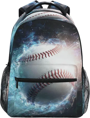 Vista 8 de Dussdil Blue Yellow Game Joysticks Backpacks for Boys Girls Kids Bookbag Elementary School Bag Travel Daypack for 3rd 4th 5th Grade Students Backpack
