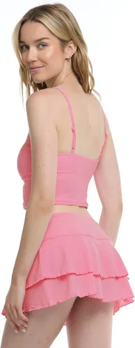 Vista 4 de Body Glove Traje de baño Smoothies Lambada de malla sólida para mujer
