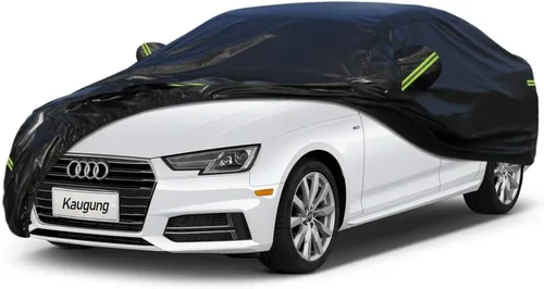 Vista 141 de Kaugung Funda para Coche de Ajuste Personalizado BMW Serie 3 E30 (1982-1994), 7 Capas Resistente al Viento Todo Clima Impermeable Cubierta Exterior