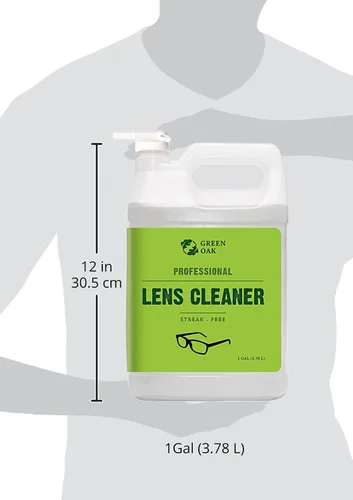 Vista 7 de Green Oak Recambio de limpiador de lentes profesional para lentes, lo mejor para anteojos, cámaras y lentes, limpia de forma segura las huellas