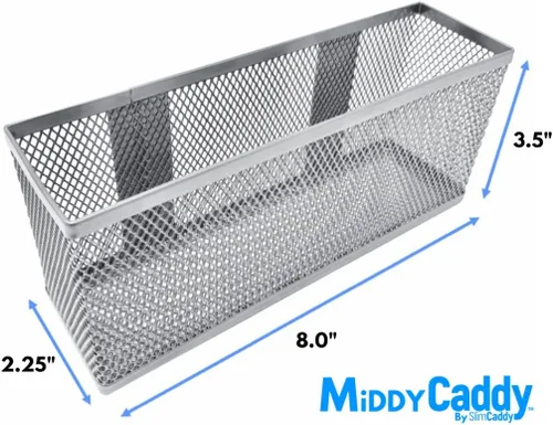 Vista 6 de MIDDY CADDY Organizador de gabinete Optimiza el espacio de tu gabinete Organizador de puerta de gabinete Organizador de especias, accesorios