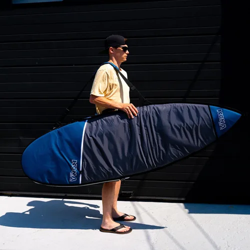 Vista 5 de Bolsa de tabla de surf de exploración ideal para viajar con tu tabla de surf.