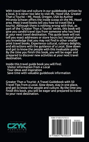 Vista 2 de GREATER THAN A TOURIST- MT. HOOD OREGON USA 50 Travel Tips from a Local (Greater Than a Tourist United States)