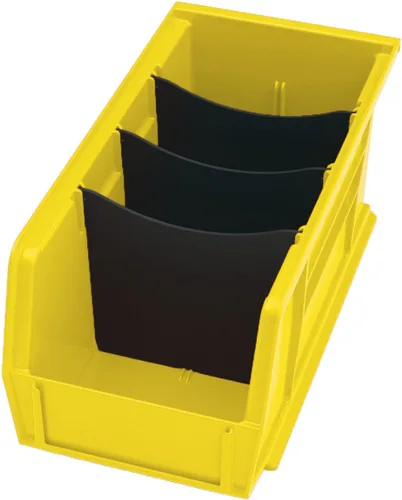 Vista 6 de Akro-Mils Divisores de plástico 40230 y 41230 para contenedores de almacenamiento AkroBin (paquete de 6)