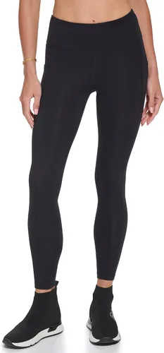 Vista 8 de DKNY Women's High Waisted Tummy Control Workout Leggings