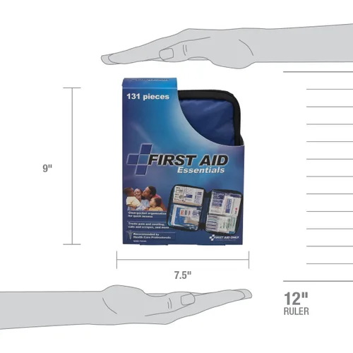 Vista 6 de First Aid Only equipo de primeros auxilios multi propósito, funda suave (131 piezas).