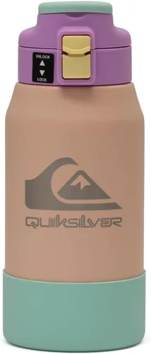 Vista 9 de Quiksilver Redondo - Botella de agua de acero inoxidable de doble pared de 21 onzas, botella deportiva reutilizable con tapa a prueba de fugas, base