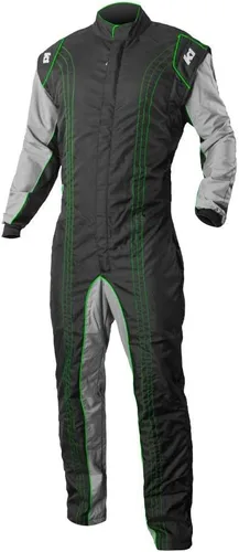 Vista 6 de K1 Race Gear CIK/FIA traje de competición de go kart, nivel 2, aprobado, M, Rojo