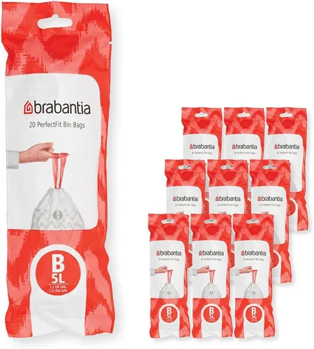 Vista 8 de Brabantia – Bolsas de basura, 0,7 Galón/3 litros, tamaño A – 311727.