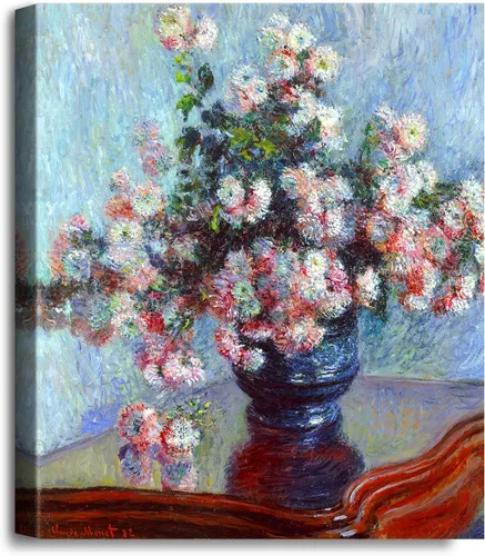 Vista 194 de A&T ARTWORK Antibes Seen from The Salis Gardens de Claude Monet Las Obras de Arte Clásico Mundial Reproducciones, Impresiones de Arte en Lienzo