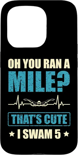 Vista 14 de Funny Swimmer I Swam 5 Hilarious Swimming Case for iPhone 16